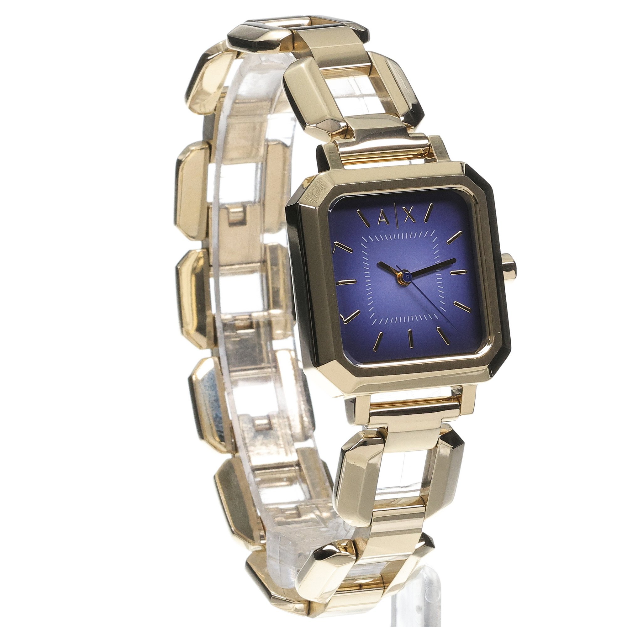 Armani Exchange AX5735 zegarek złoty klasyczny Fashion bransoleta - miniatura 3
