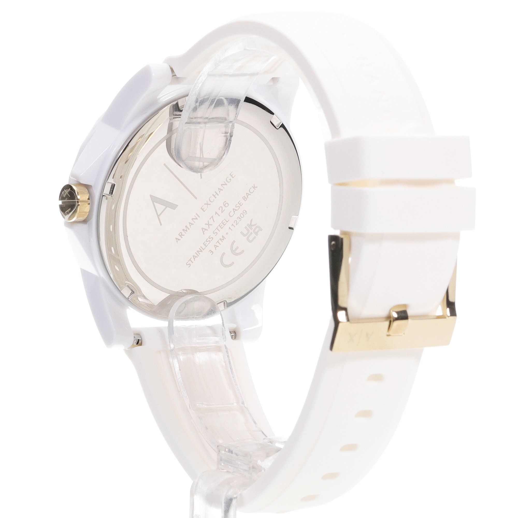 Armani Exchange AX7126 Fashion LADY BANKS zegarek damski klasyczny mineralne - miniatura 4