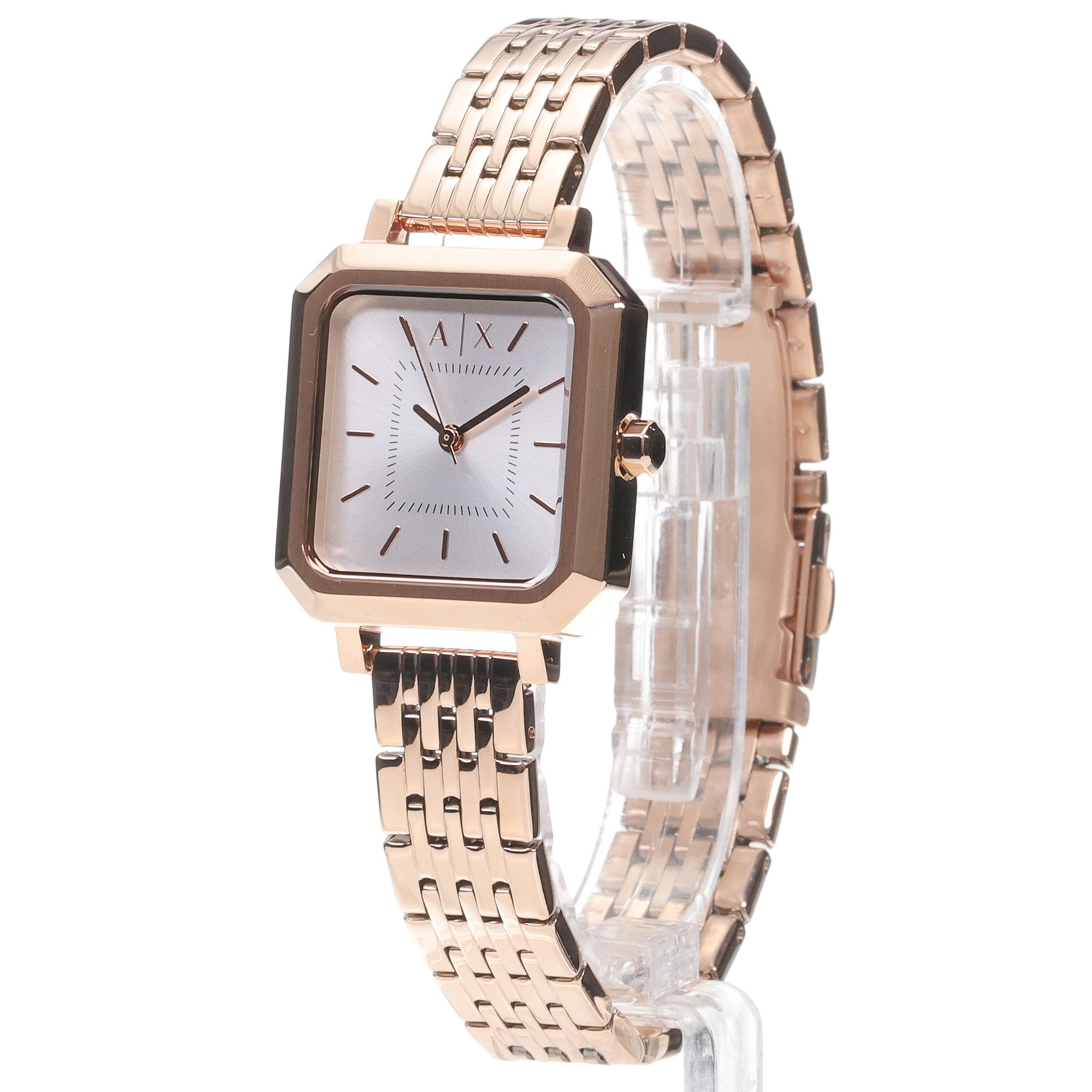 Armani Exchange AX7164SET Armani Exchange Rose Gold Stainless Steel Gift Set 26mm zegarek klasyczny mineralne - miniatura 2