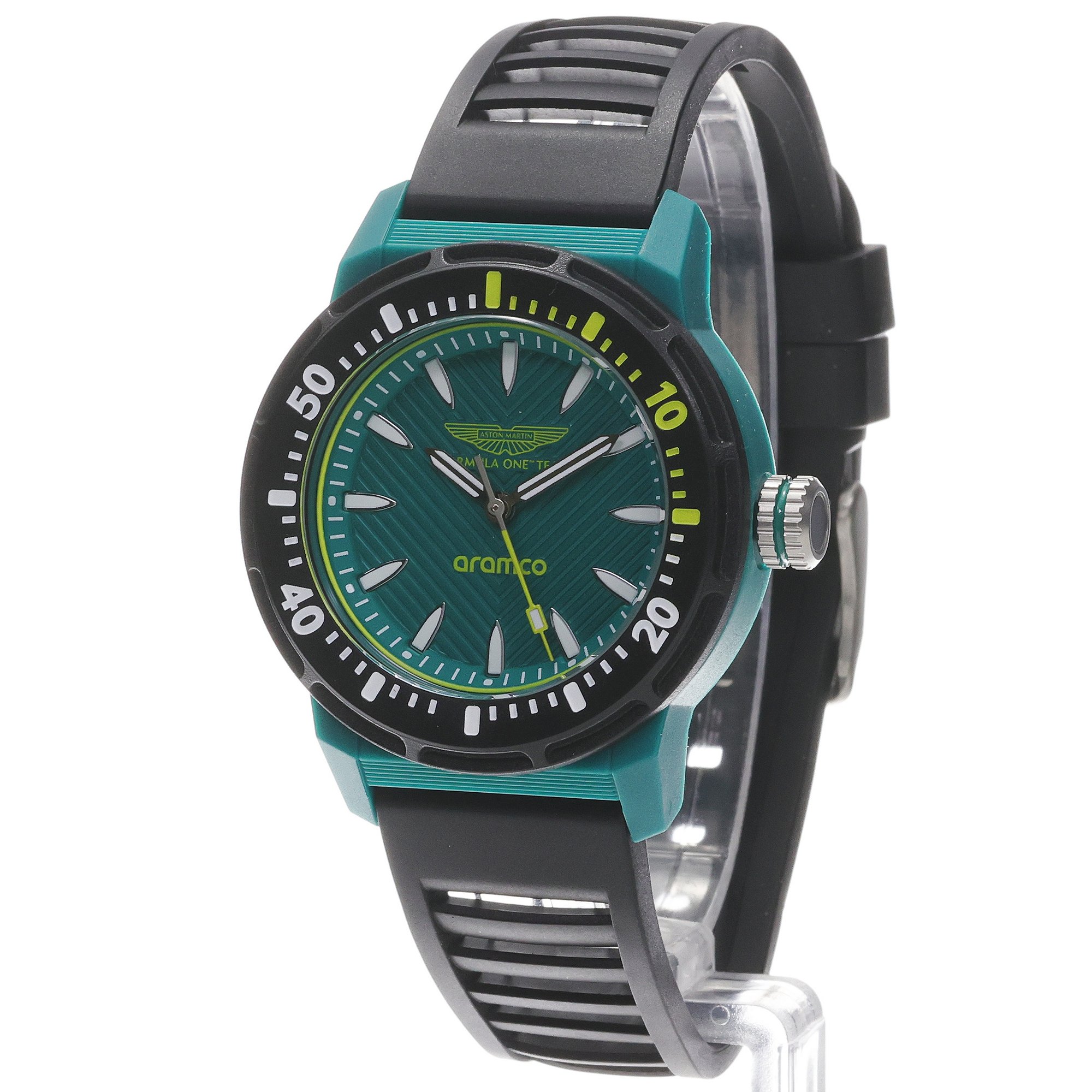 Aston Martin MTFK1F502 AM Formula 1 Aston Martin sportowy zegarek zielony