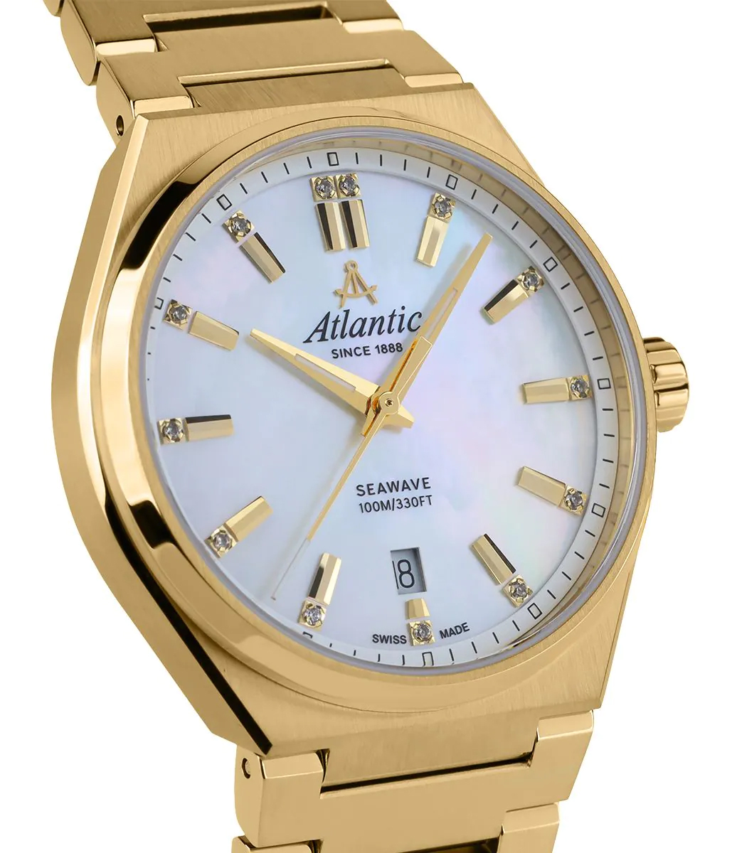 Atlantic 393654501 damski zegarek Seawave bransoleta