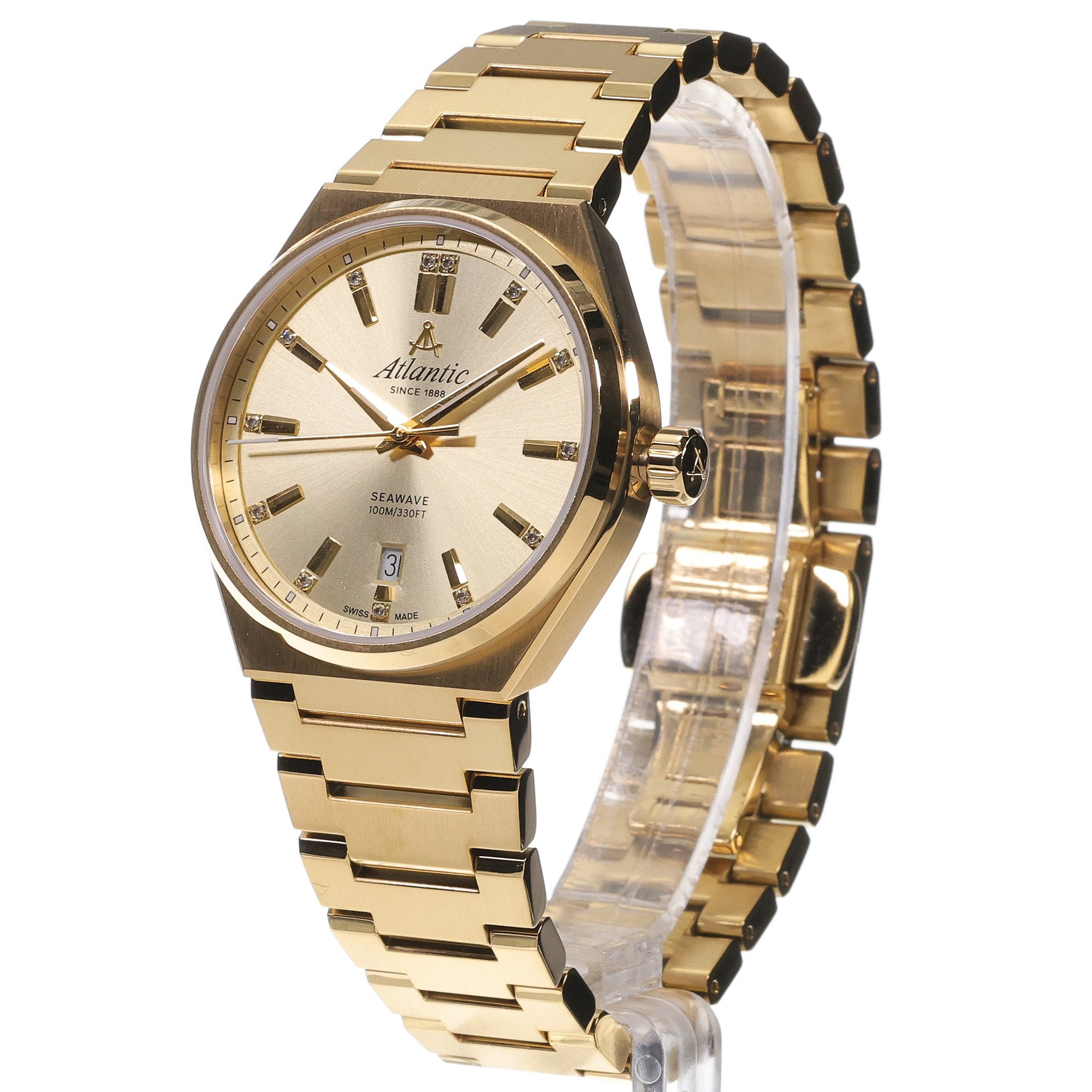 Atlantic 393654531 zegarek damski elegancki Seawave bransoleta - miniatura 2
