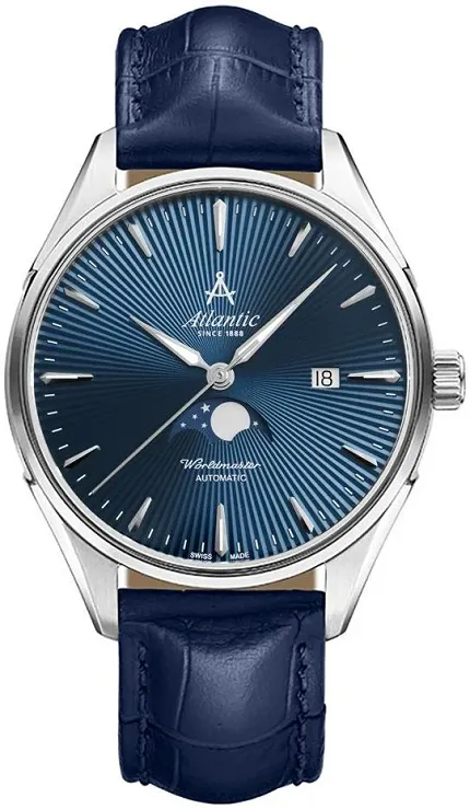 Atlantic 527834151 Worldmaster Worldmaster Nightsky Moonphase - Blue Aventurine