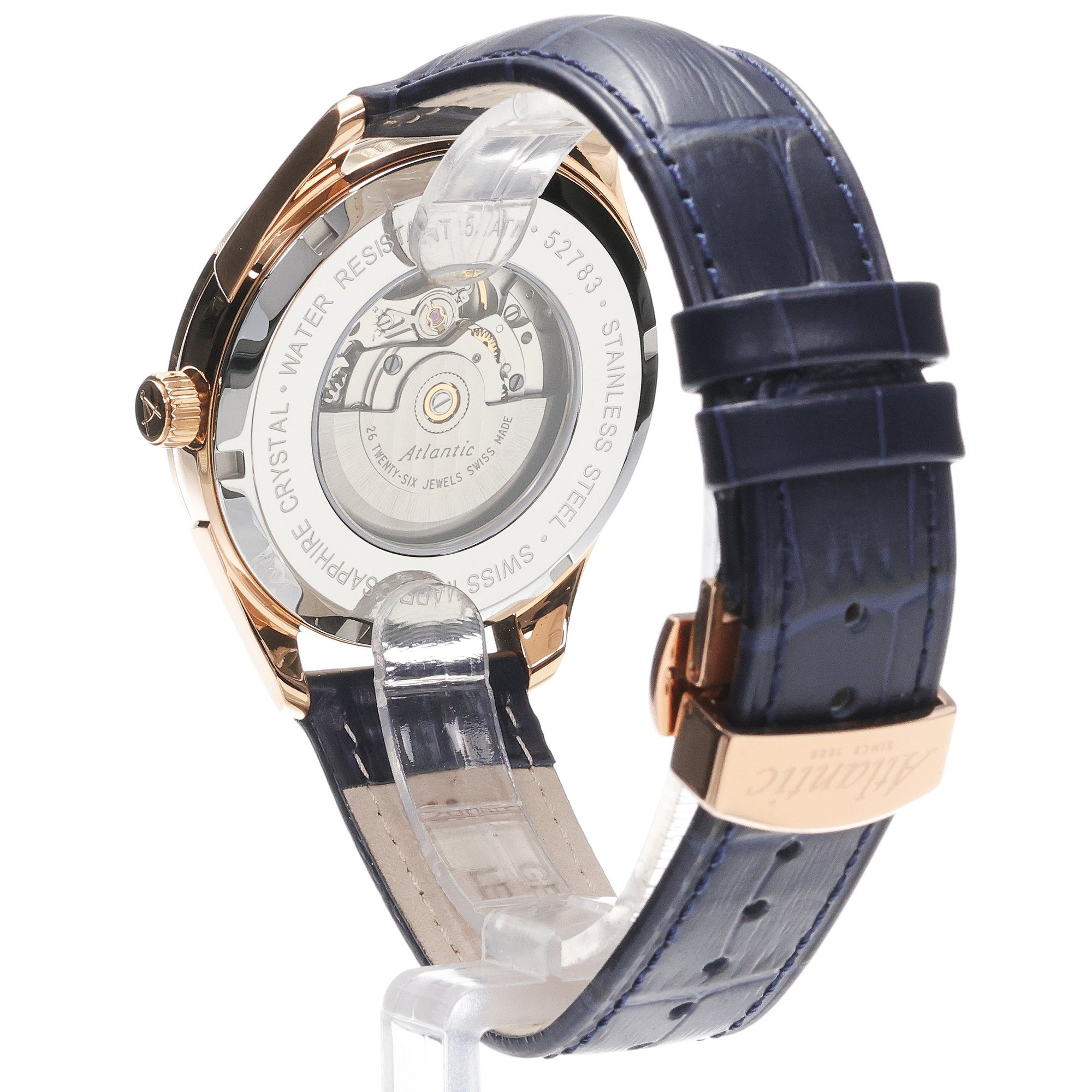 Atlantic 527834491 Worldmaster Nightsky Moonphase - Blue Aventurine zegarek klasyczny Worldmaster - miniatura 4