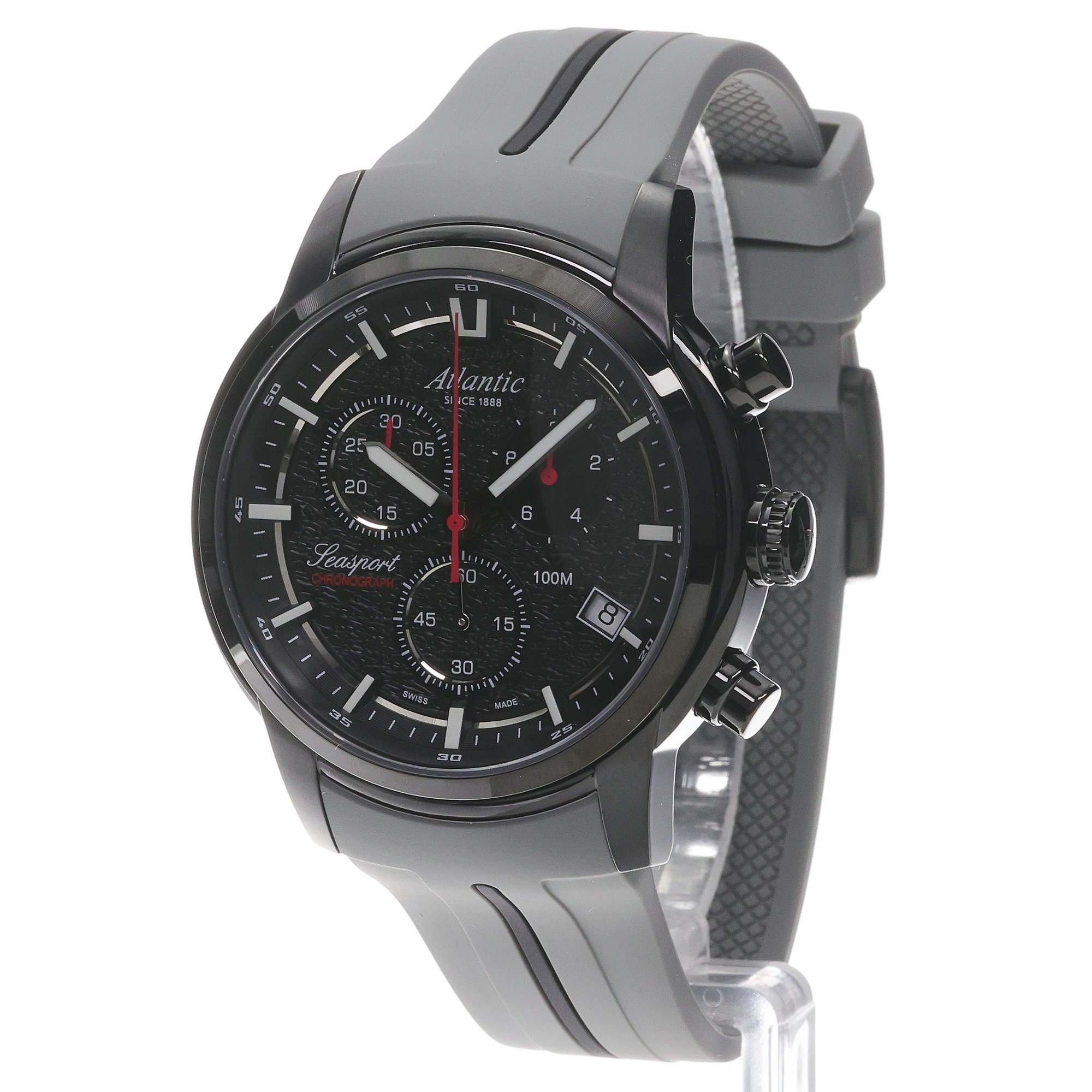 Atlantic 874614661BKPU Seasport Chronograph zegarek sportowy Seasport