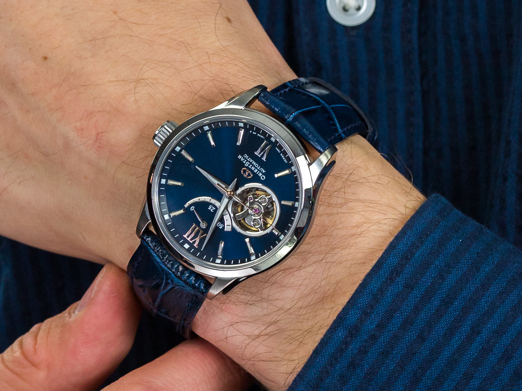 Orient Star RE-AT0006L00B zegarek klasyczny Contemporary