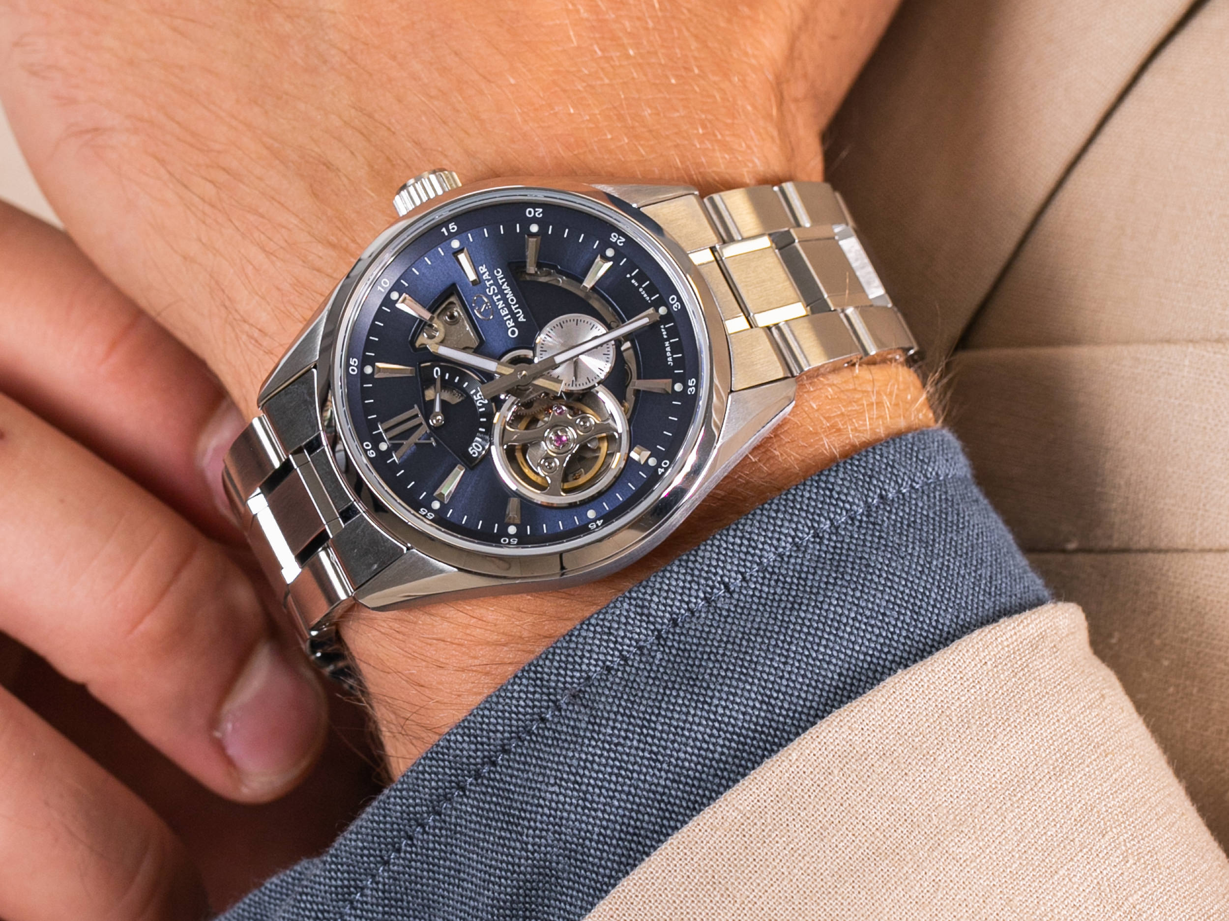 Orient Star RE-AV0003L00B zegarek klasyczny Contemporary - miniatura 2