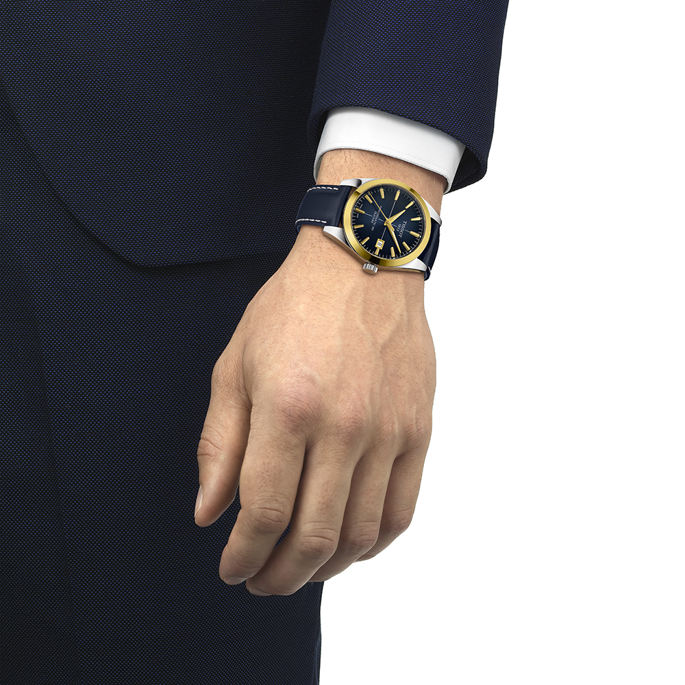 GENTLEMAN POWERMATIC 80 SILICIUM SOLID 18K GOLD BEZEL 40mm Tissot T927.407.46.041.01 - hover