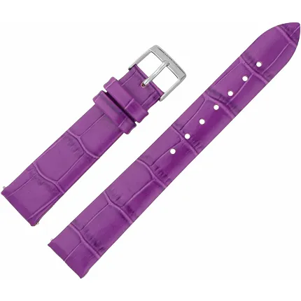 Aviator Pasek Ladies Moonflight Skóra V1330 16 mm - Fioletowy błyszcząca kl - zdjęcie 1
