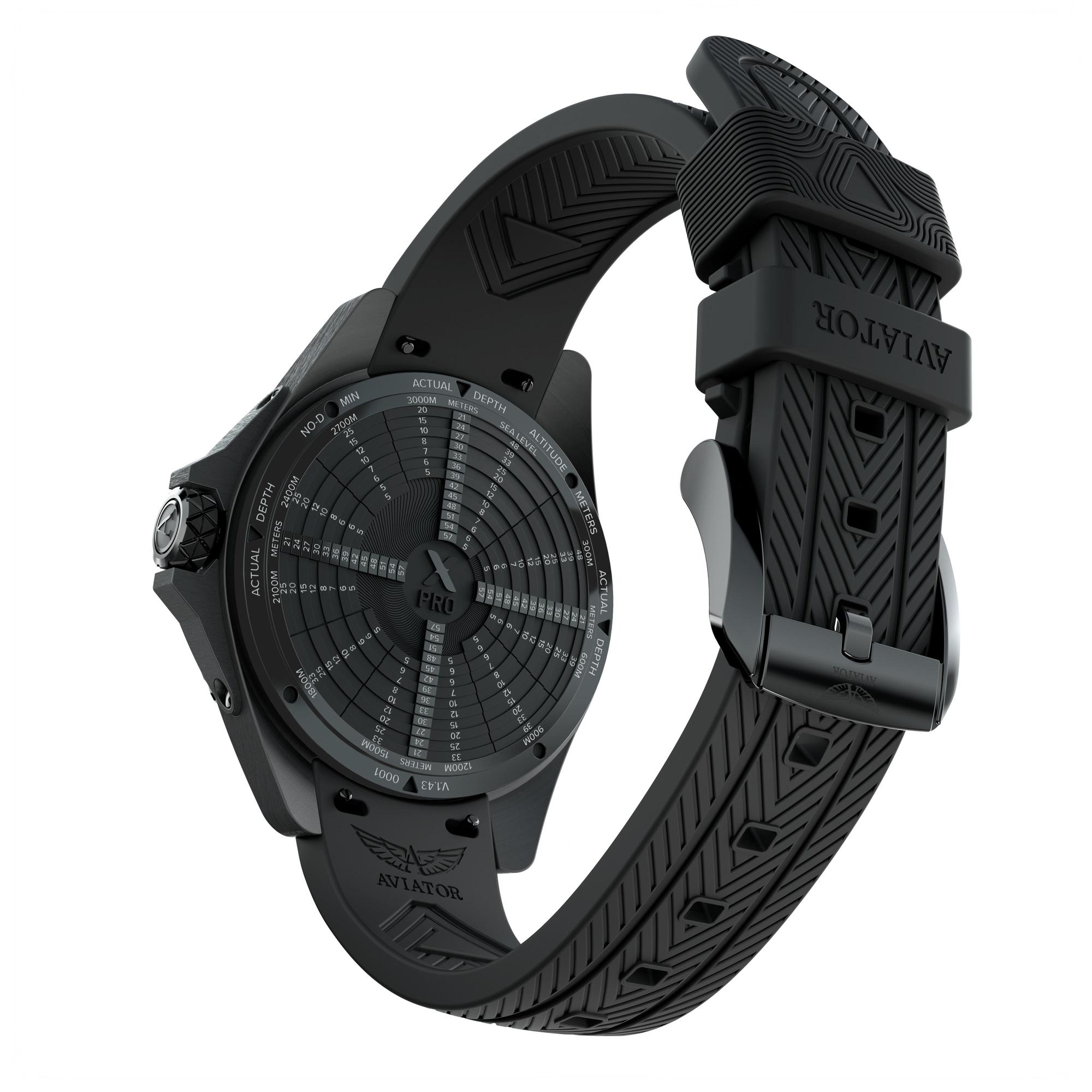 Aviator V14253786 męski zegarek pasek