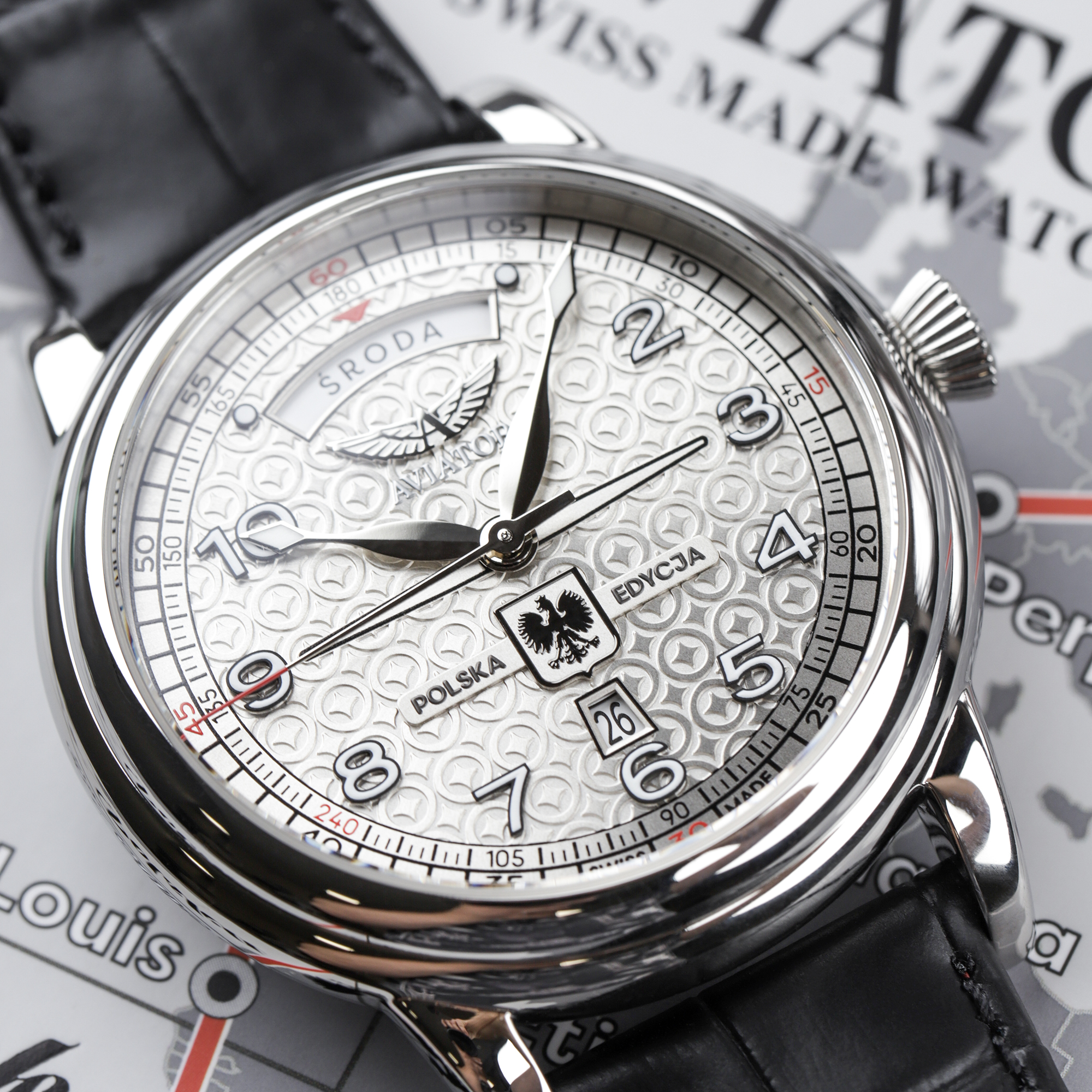 Aviator V34403944 zegarek SWISS MADE - szwajcarskie Douglas