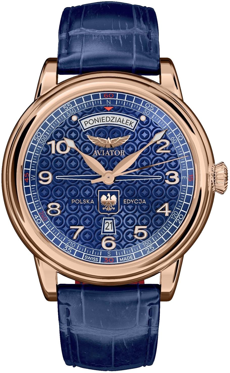 Zegarek Aviator V.3.44.2.395.4