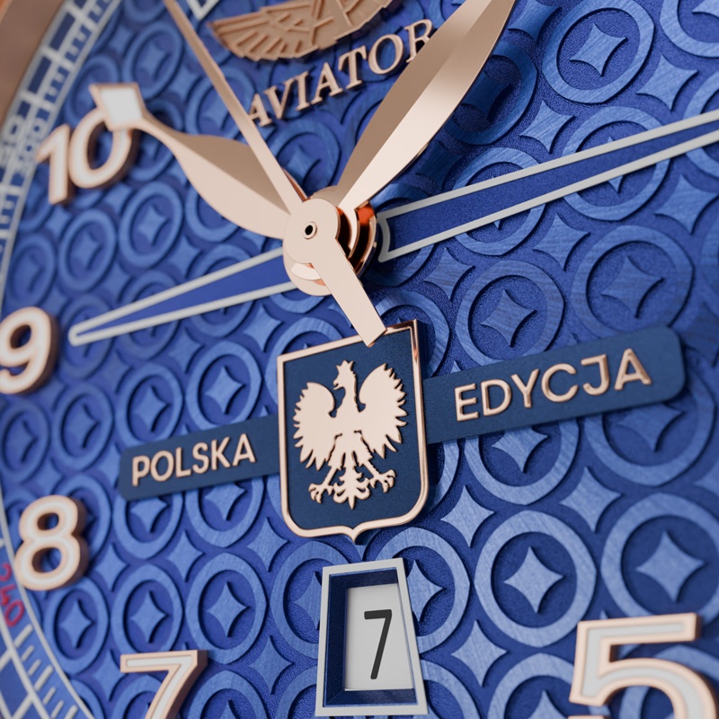 Aviator V34423955 Douglas Polish Edition Day-Date Stanisław Skarżyński 2026 zegarek klasyczny Douglas