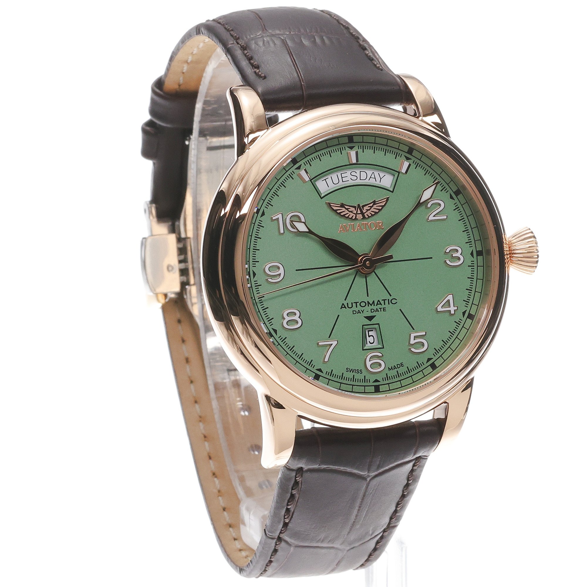 Aviator V34424044 męski zegarek Douglas pasek