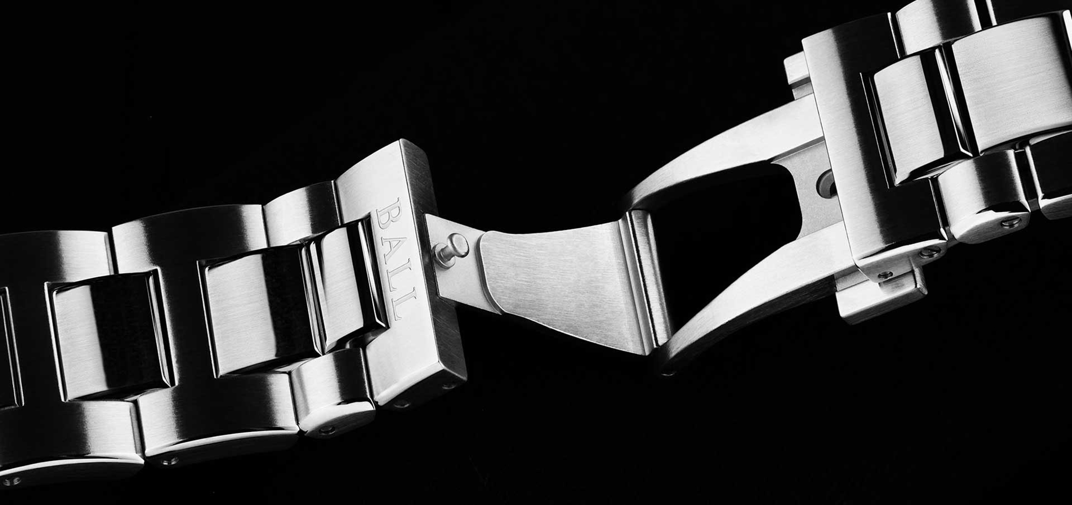 Ball DC3030C-S-WHBK męski zegarek Roadmaster bransoleta