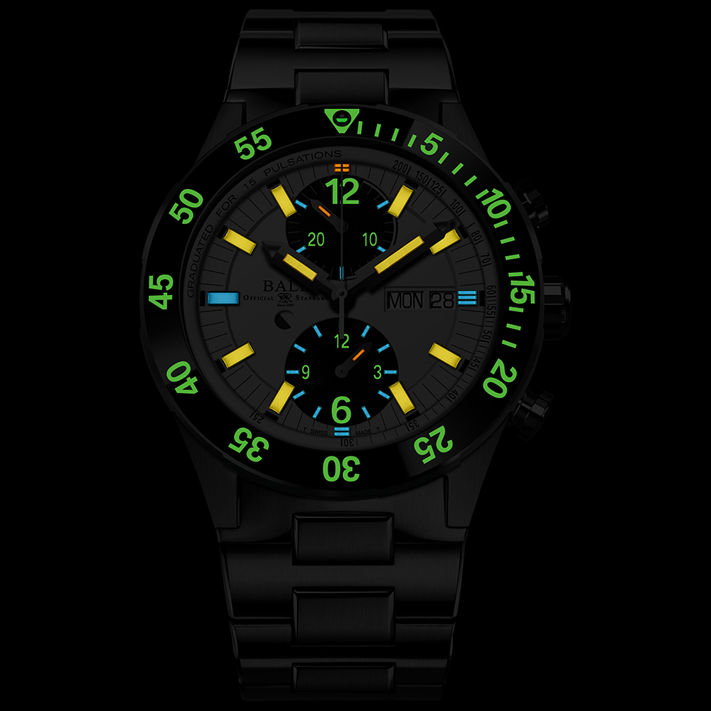 Ball DC3030C-S-WHBK zegarek męski Roadmaster