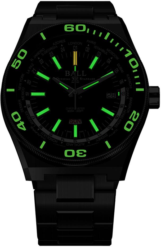 Ball DG3032A-SC-BKBK zegarek - miniatura 2