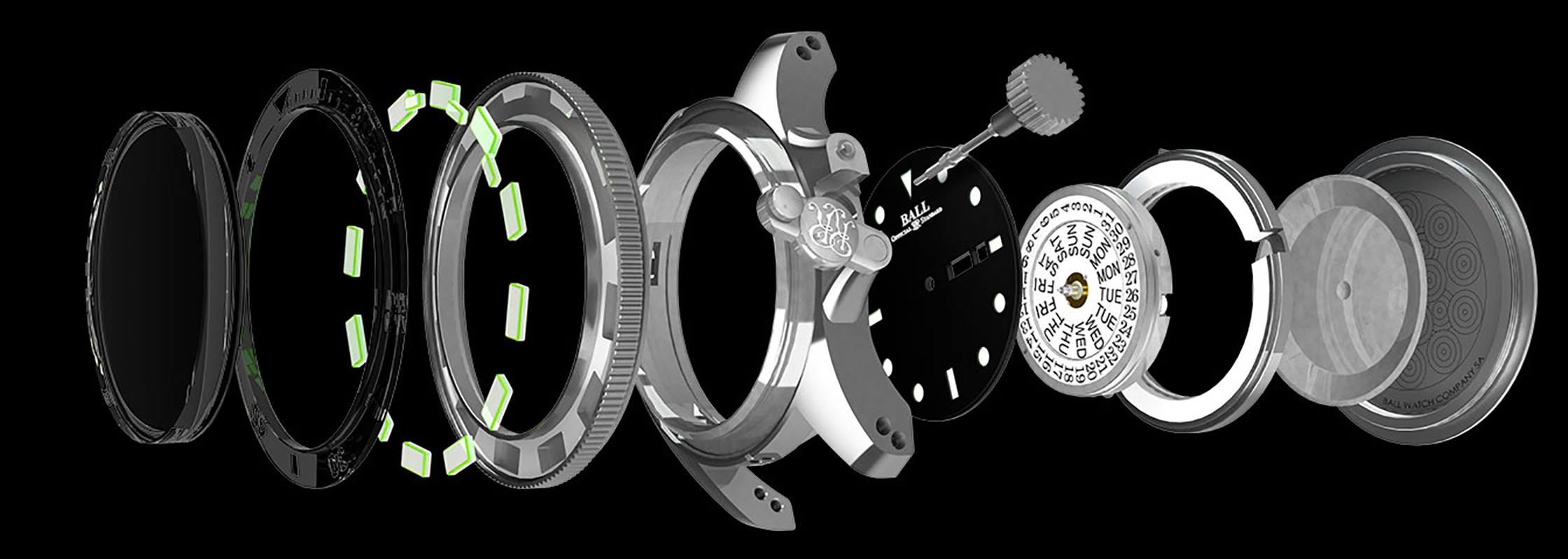 Ball DM2218B-SCJ-BK zegarek - miniatura 6
