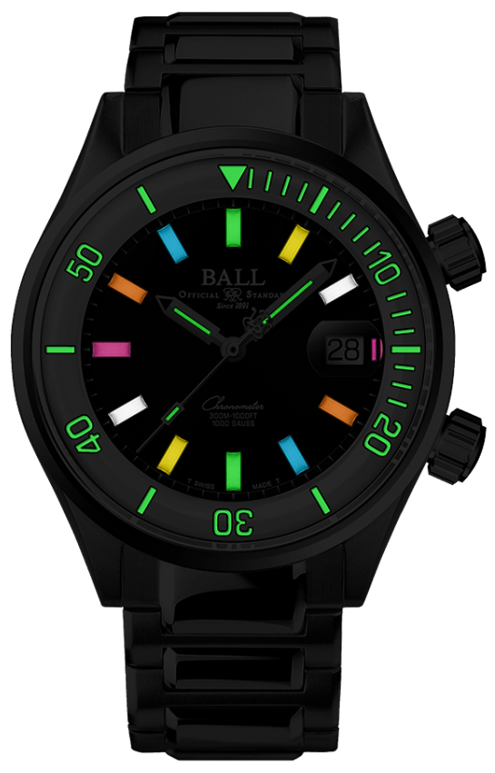 Ball DM2280A-S5C-BKWHR zegarek