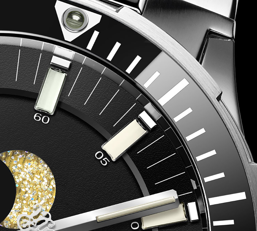 Ball DM3130B-S13J-BK Roadmaster Roadmaster Challenger Moonphase 40mm zegarek męski klasyczny szafirowe