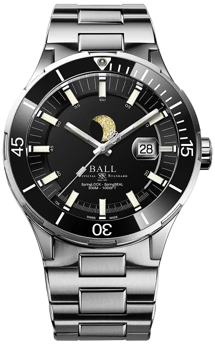 Ball DM3150B-S13J-BK Roadmaster Roadmaster Challenger Moonphase 43mm