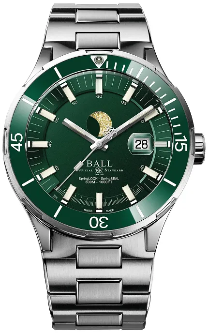 Ball DM3150B-S13J-GR Roadmaster Roadmaster Challenger Moonphase 43mm