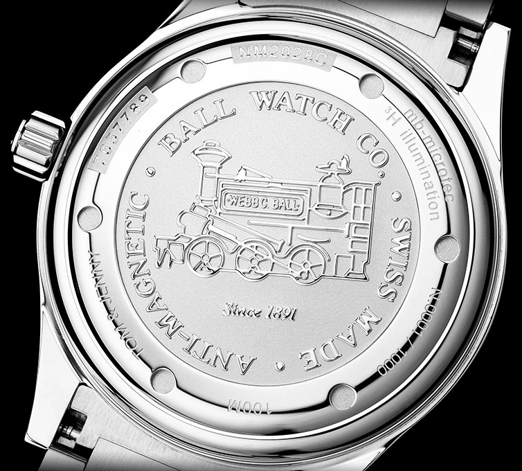 Ball NM2282C-S1C-BE zegarek srebrny klasyczny Engineer II bransoleta