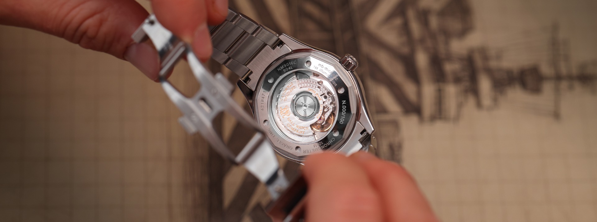 Ball NM9016C-S8C-BK zegarek