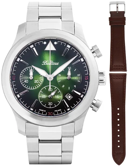 Balticus BALFSQCHGRE Flying Seal Flying Seal 44mm Zielony Limited Edition 50szt
