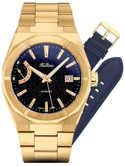 Balticus BALSDGPRA Gwiezdny Pył Gwiezdny Pył Awenturyn 40mm Power Reserve Automatic - zdjęcie 1