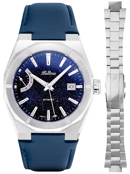 Balticus BALSDSPRA-P Gwiezdny Pył Gwiezdny Pył 40mm Awenturyn Power Reserve Automatic