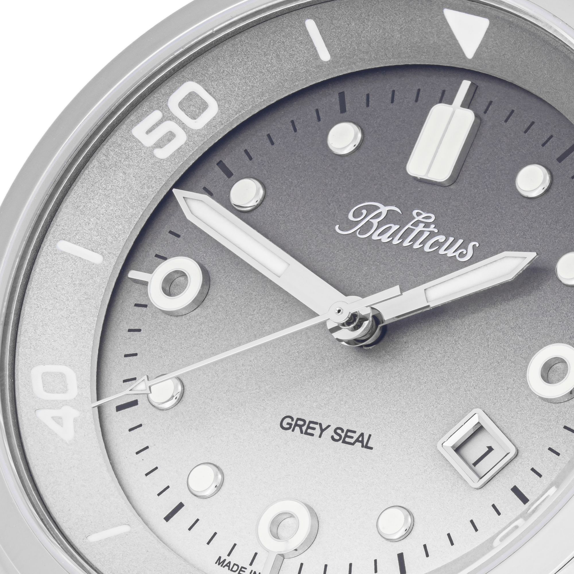 Balticus BLT-BALGSRG Grey Seal Grey Seal Limited Edition zegarek męski klasyczny szafirowe