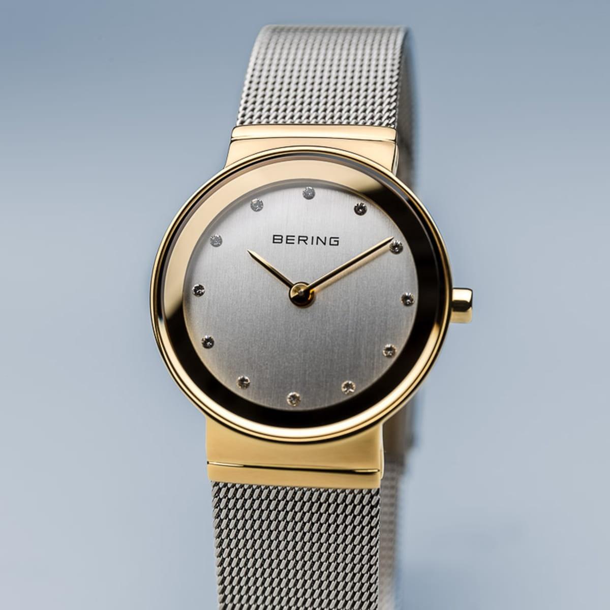 Bering 10126-001 zegarek złoty fashion-modowy Classic bransoleta - miniatura 3