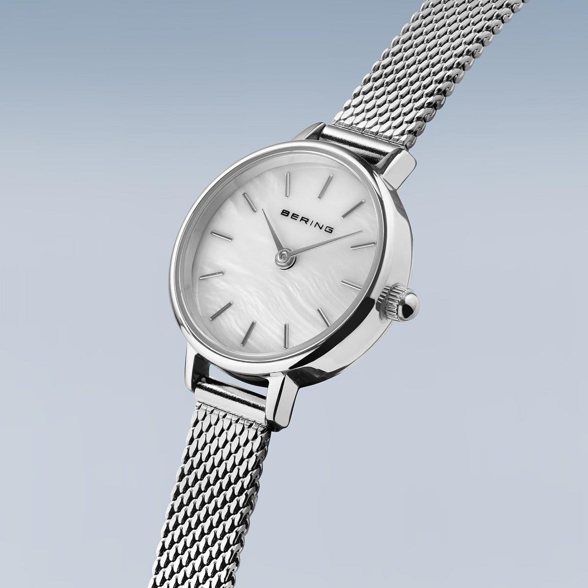 Bering 11022-004 zegarek srebrny klasyczny Classic bransoleta