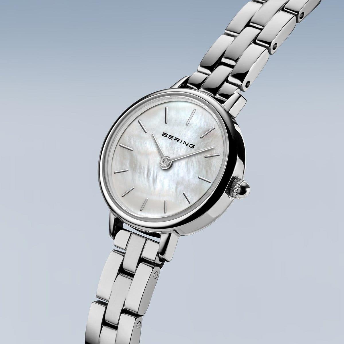 Bering 11022-704 zegarek srebrny klasyczny Classic bransoleta - miniatura 8
