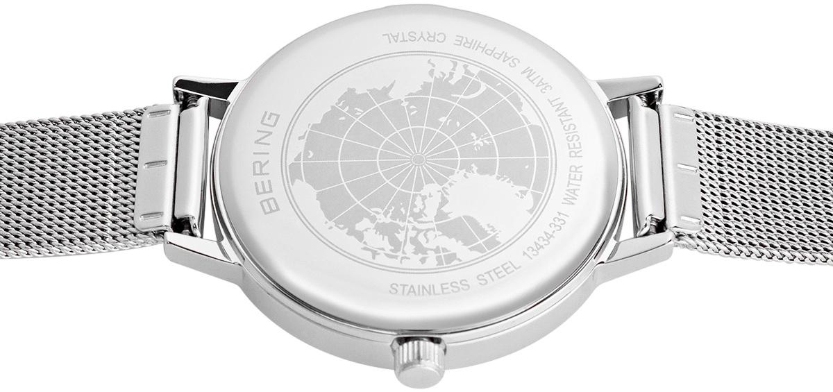 Bering 13434-001 damski zegarek Classic bransoleta