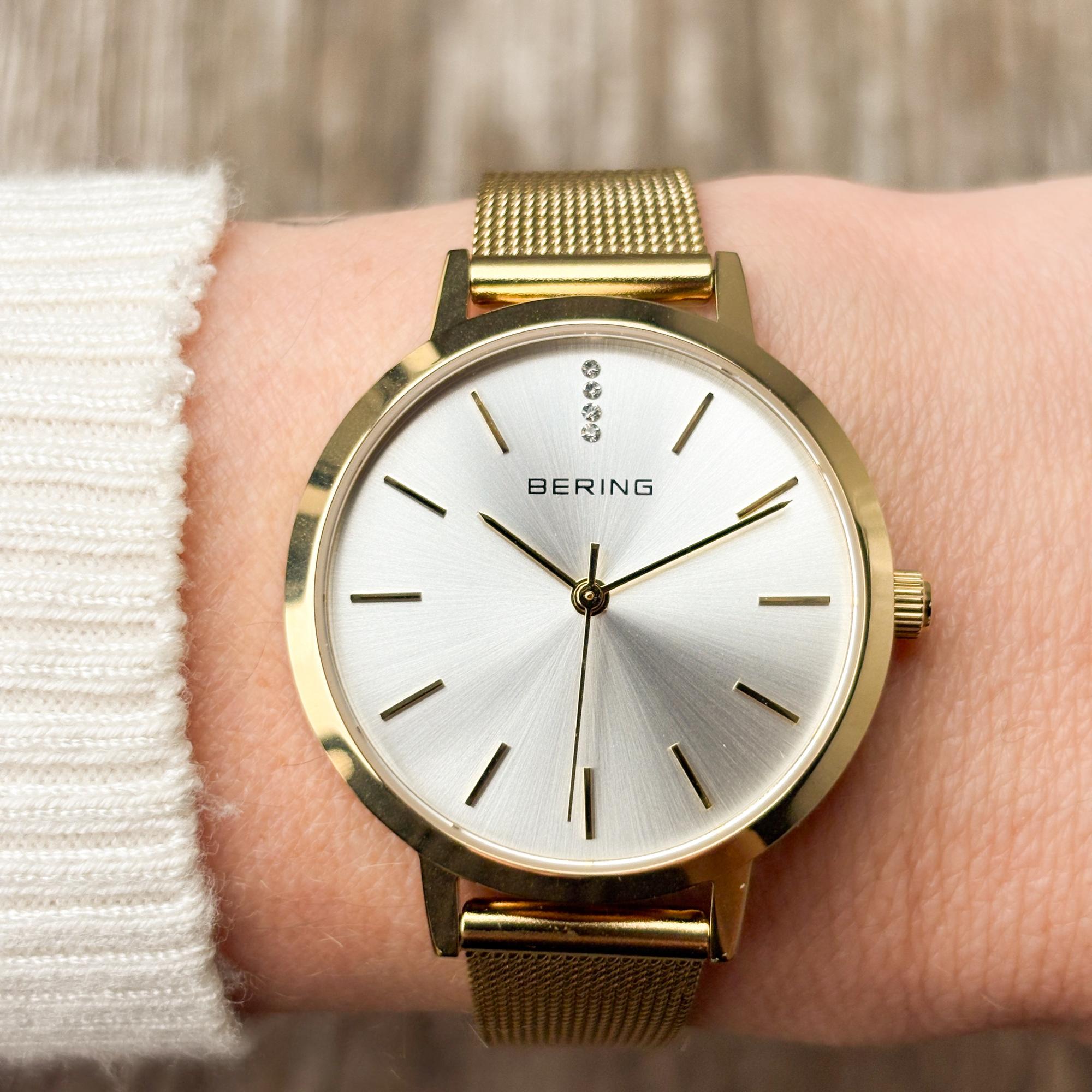 Bering 13434-330 Classic Classic zegarek damski klasyczny szafirowe - miniatura 8