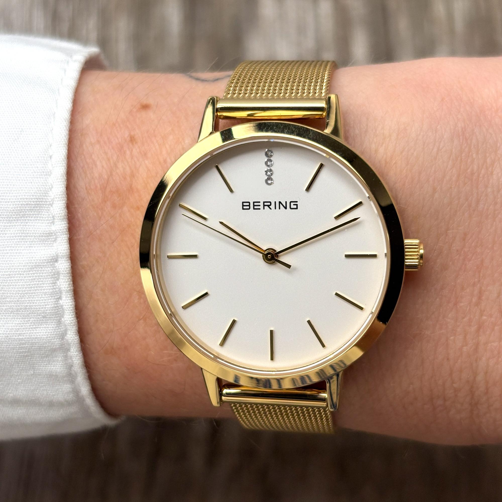 Bering 13434-334-GWP zegarek damski klasyczny Classic bransoleta - miniatura 13