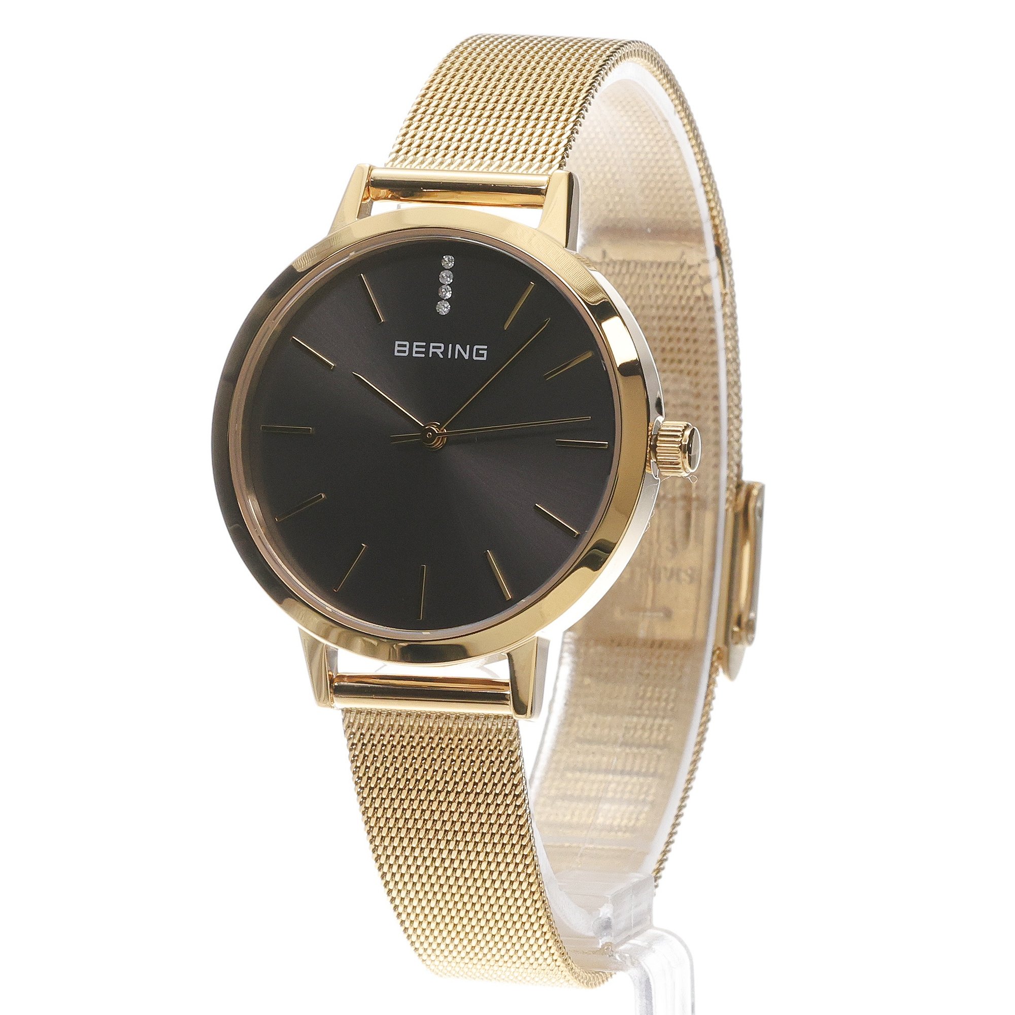 Bering 13434-339 zegarek złoty klasyczny Classic bransoleta