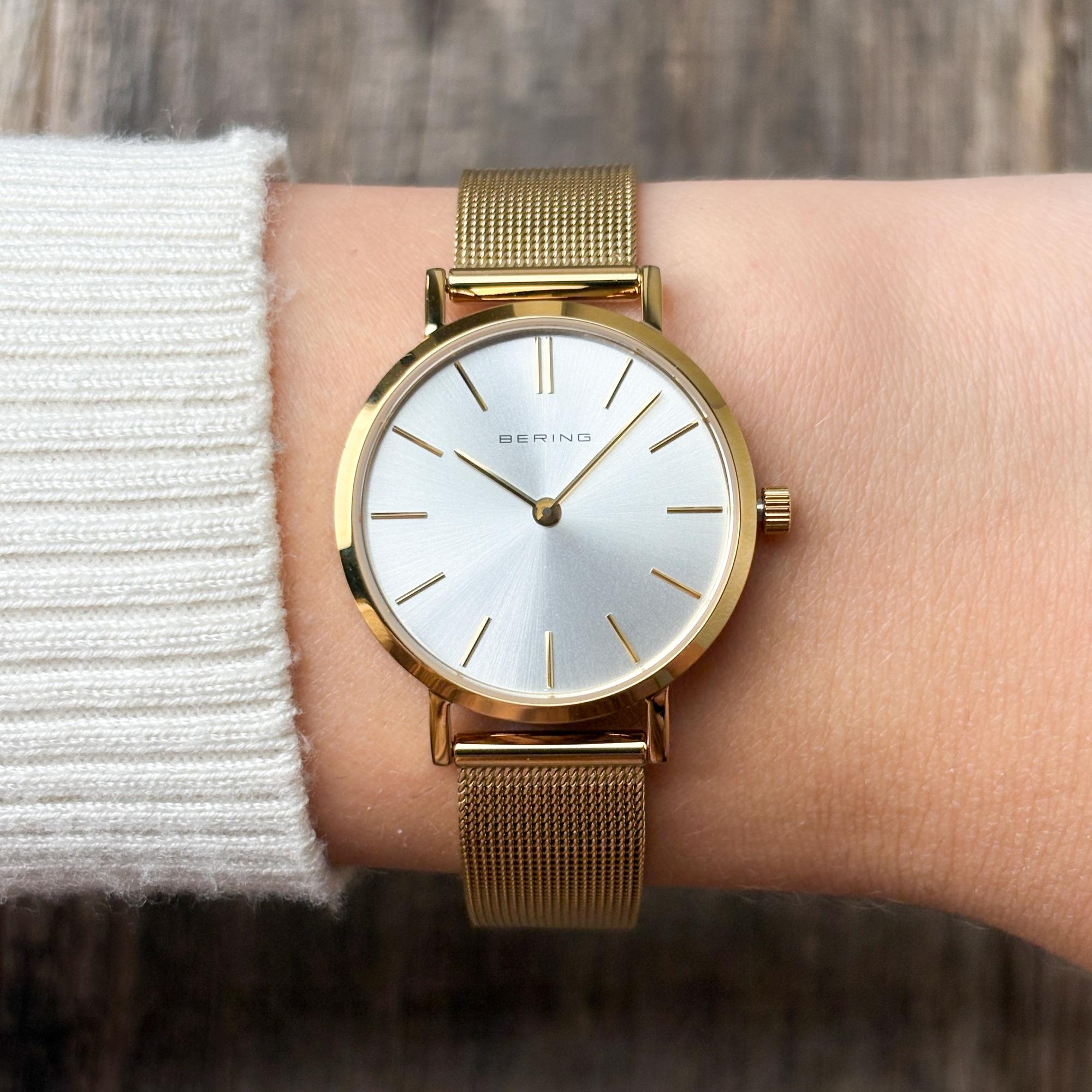 Bering 14129-330 Classic Classic zegarek damski klasyczny szafirowe