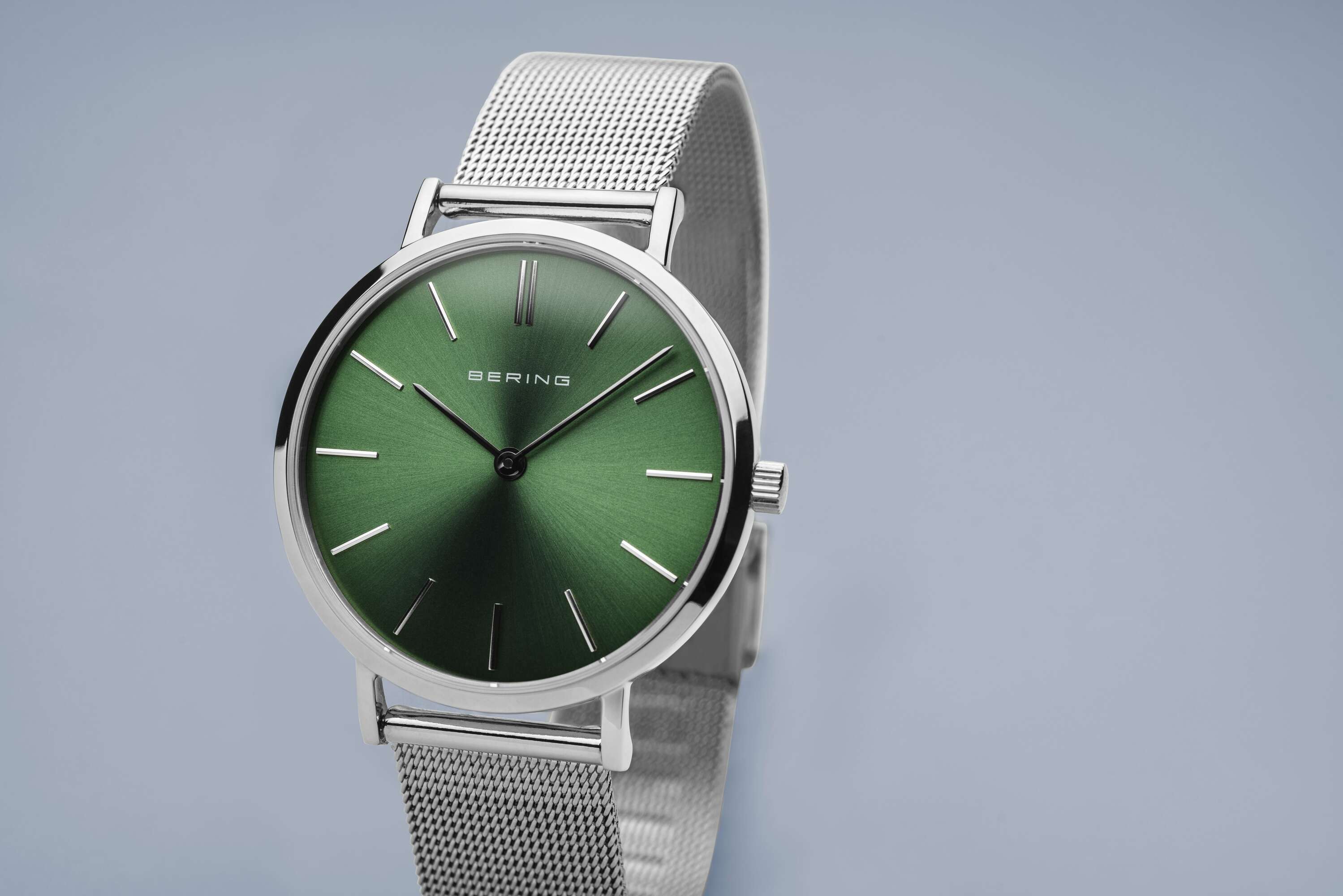 Bering 14134-008 zegarek srebrny klasyczny Classic bransoleta
