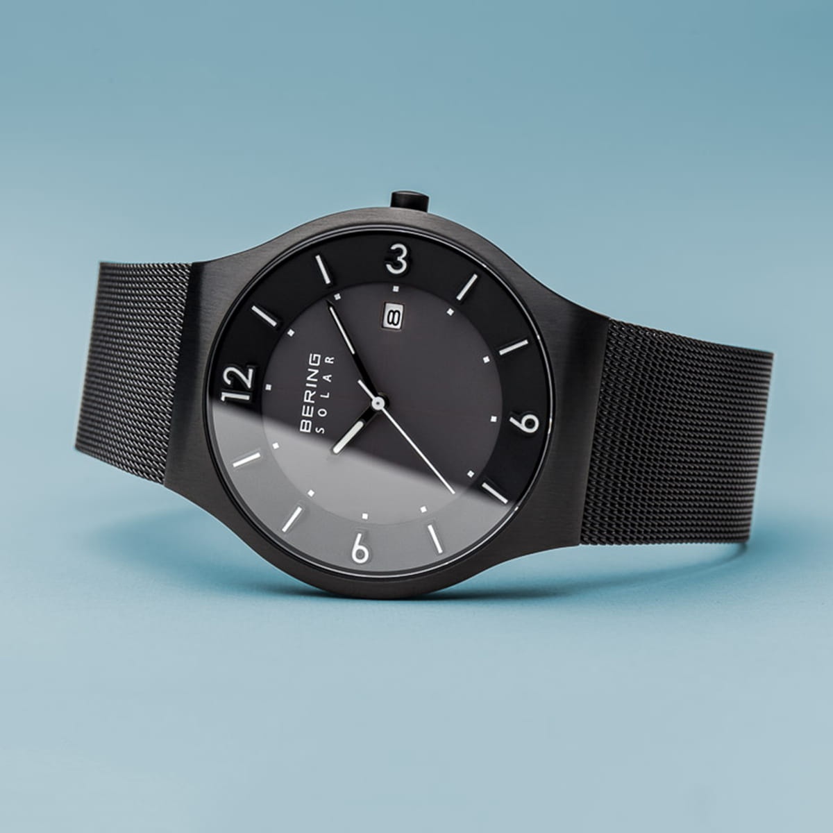 Bering 14440-222 męski zegarek Solar bransoleta