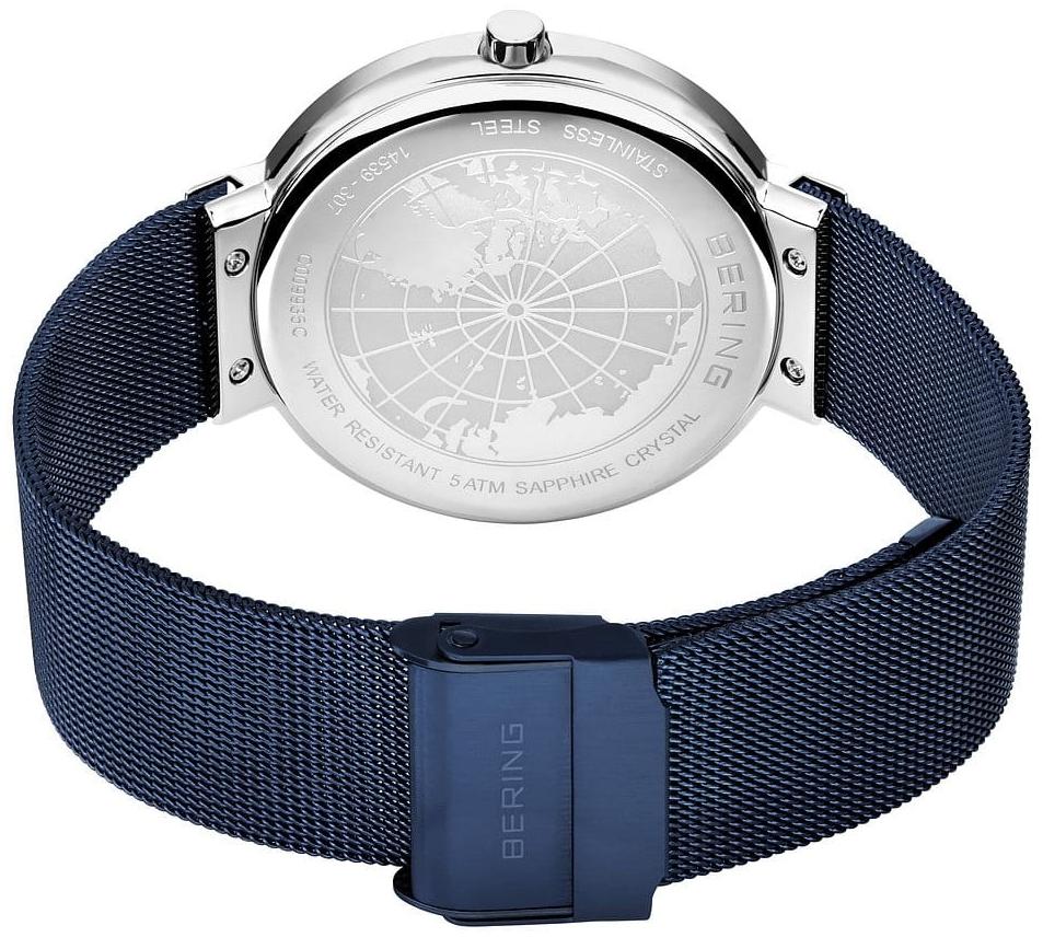 Bering 14539-307 Classic fashion-modowy zegarek srebrny - miniatura 7