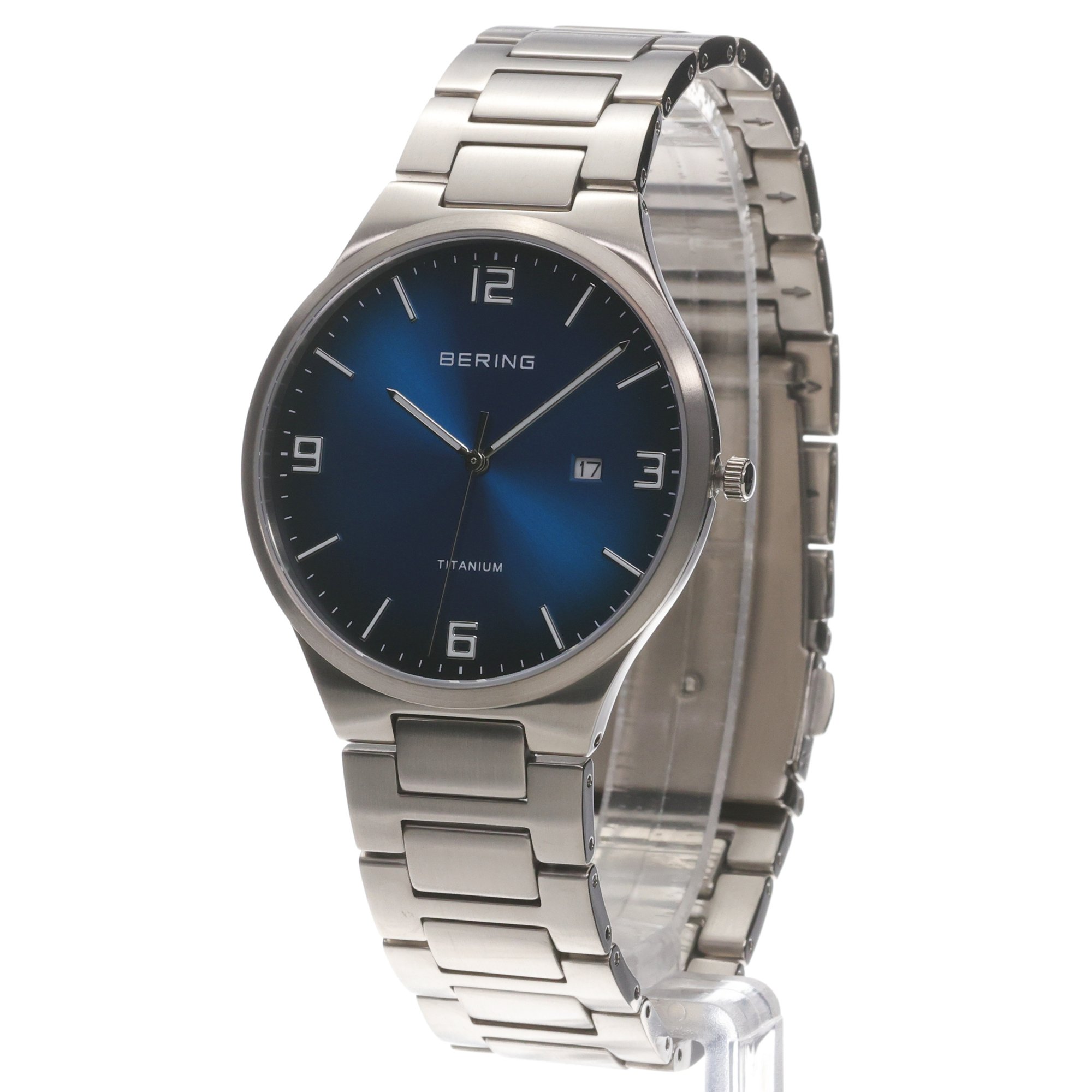 Bering 15240-777 zegarek męski klasyczny Titanium bransoleta - miniatura 2