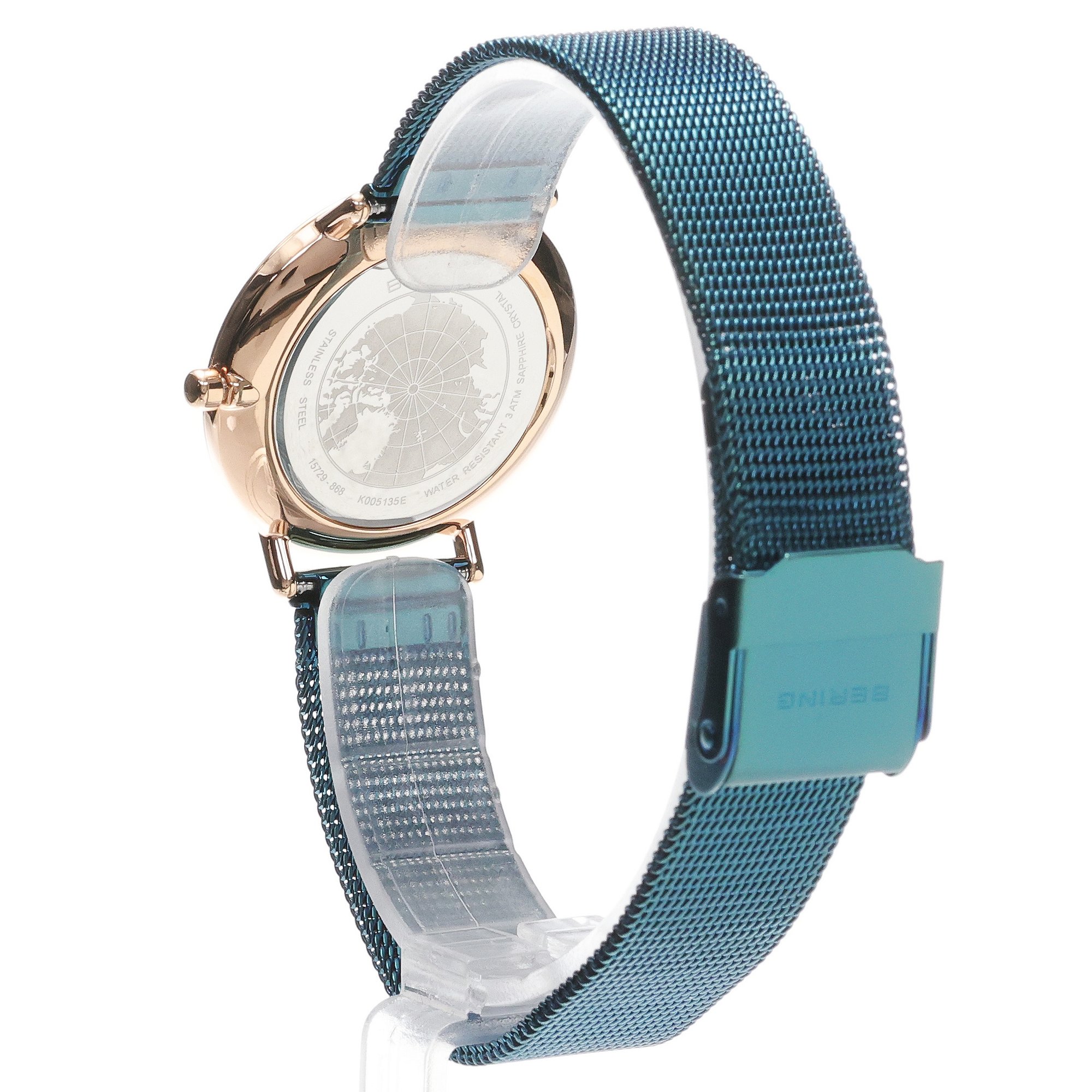 Bering 15729-868 zegarek damski Ultra Slim różowe złoto