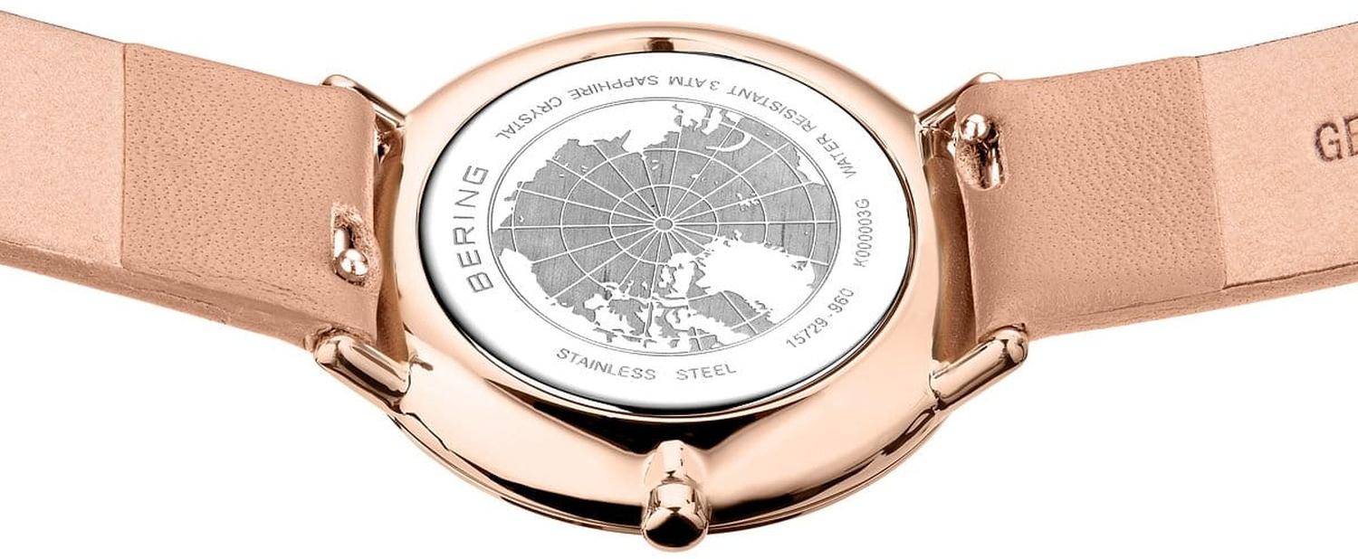 Bering 15729-960 Ultra Slim Ultra Slim Gift Set zegarek damski klasyczny szafirowe - miniatura 8