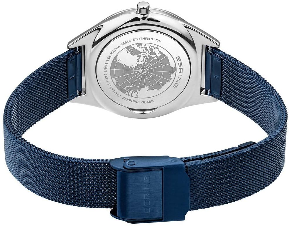 Bering 17031-307 Ultra Slim klasyczny zegarek srebrny - miniatura 7