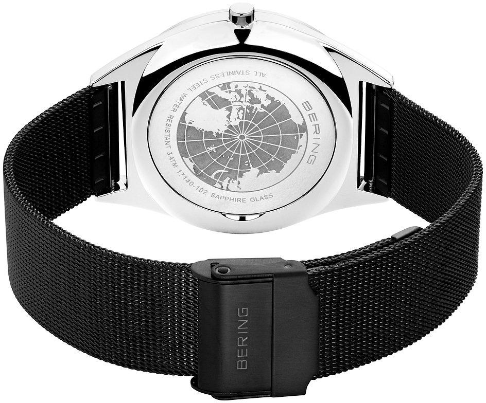 Bering 17140-102 Ultra Slim klasyczny zegarek srebrny
