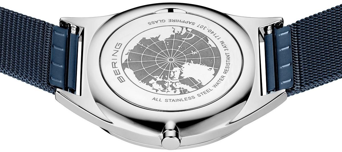 Bering 17140-307 zegarek męski klasyczny Ultra Slim bransoleta - miniatura 8
