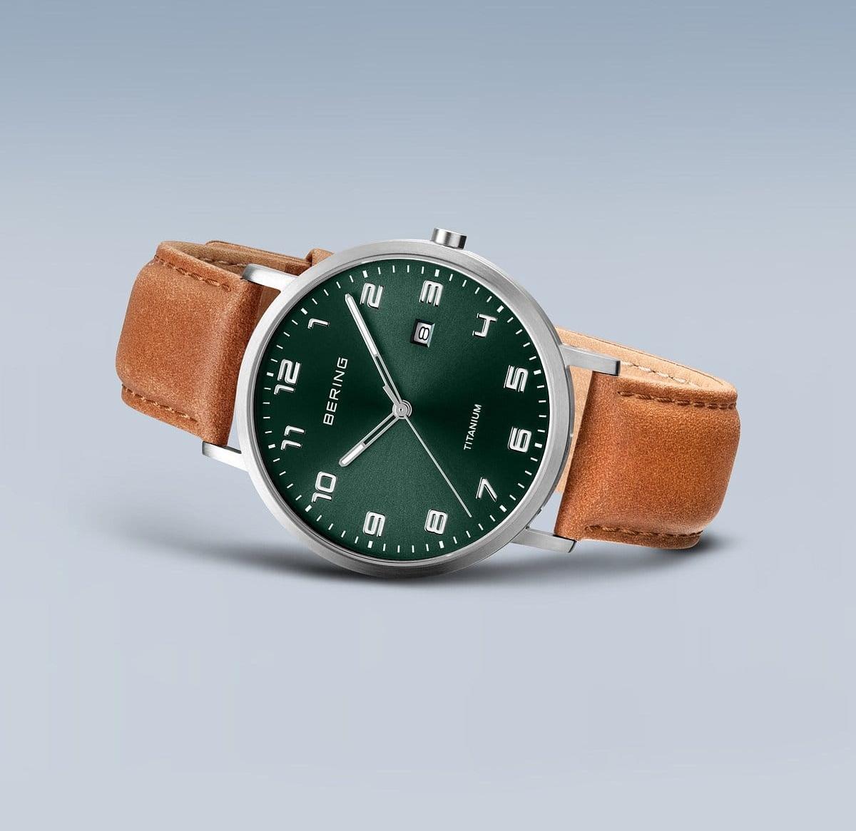 Bering 18640-568 męski zegarek Titanium pasek - miniatura 3